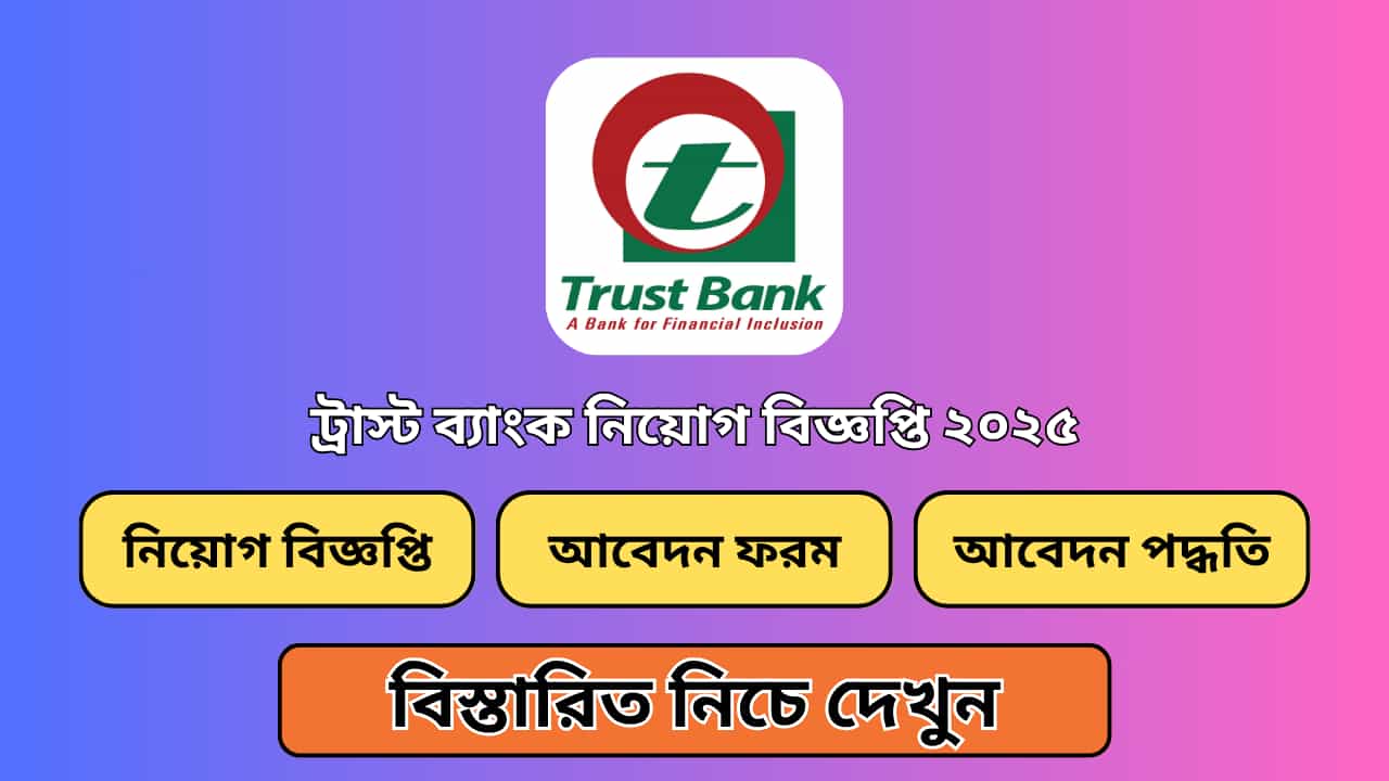 Trust bank job circular 2025