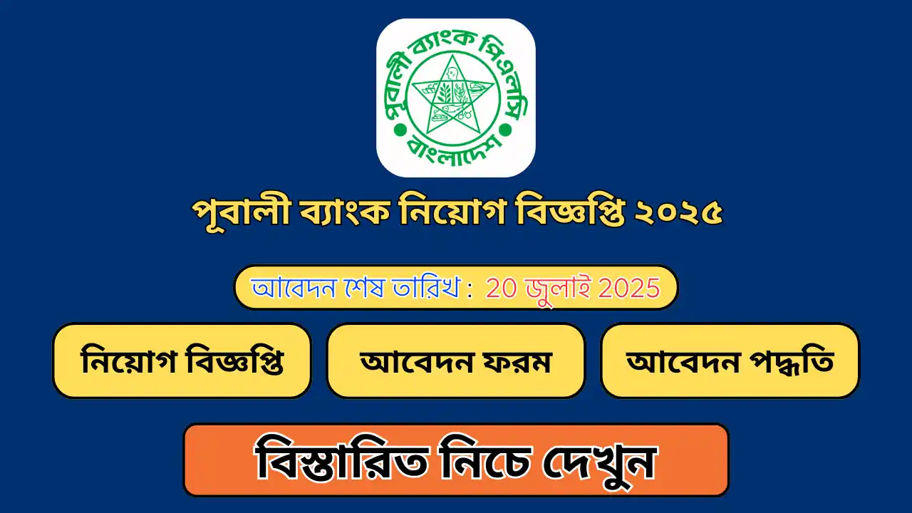 Pubali bank limited job circular 2025